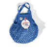 Borsa a rete piccola in cotone blu bleu Matisse Filt 1860