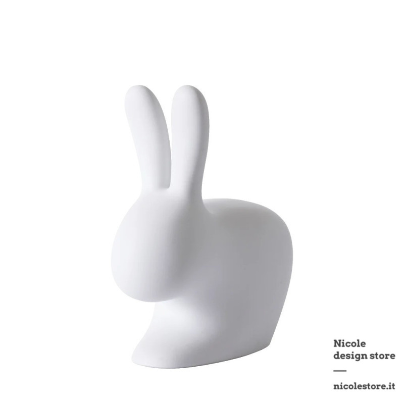 Qeeboo Rabbit Chair Light Grey