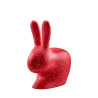 Qeeboo Rabbit Chair Dots Red White