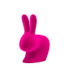 Qeeboo Rabbit Chair Velvet Finish Fuxia