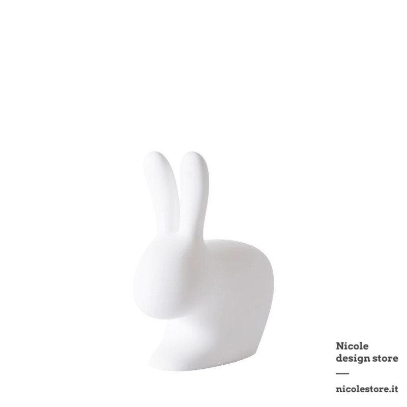 Qeeboo Rabbit Chair Baby White