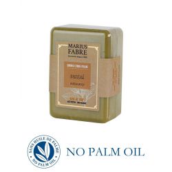 Pure Marseille soap sandalwood scented 150 g soap bar with olive oil Le Bien-être by Marius Fabre