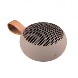 Kreafunk aGo Ivory Sand mini wireless speaker with microphone by Kreafunk