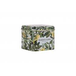 Marius Fabre x Leona Rose small tin gift box with white flowers