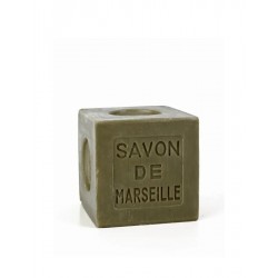 Sapone di Marsiglia extra puro al 72% di olio di oliva in cubo verde da 400 g Marius Fabre