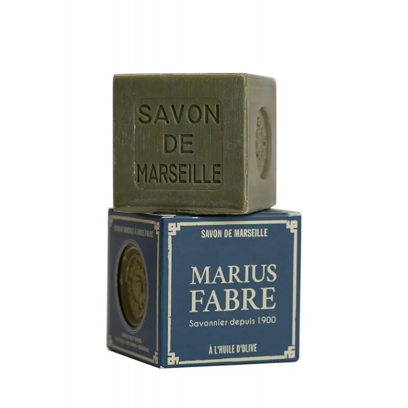 Sapone di Marsiglia puro olio di oliva cubo 400g Marius Fabre