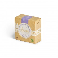 Lavender flower organic certified Marseille soap 100 g La Corvette