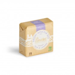 Lavender flower organic certified Marseille soap 100 g La Corvette