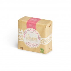 Rose Petals organic certified Marseille soap 100 g La Corvette