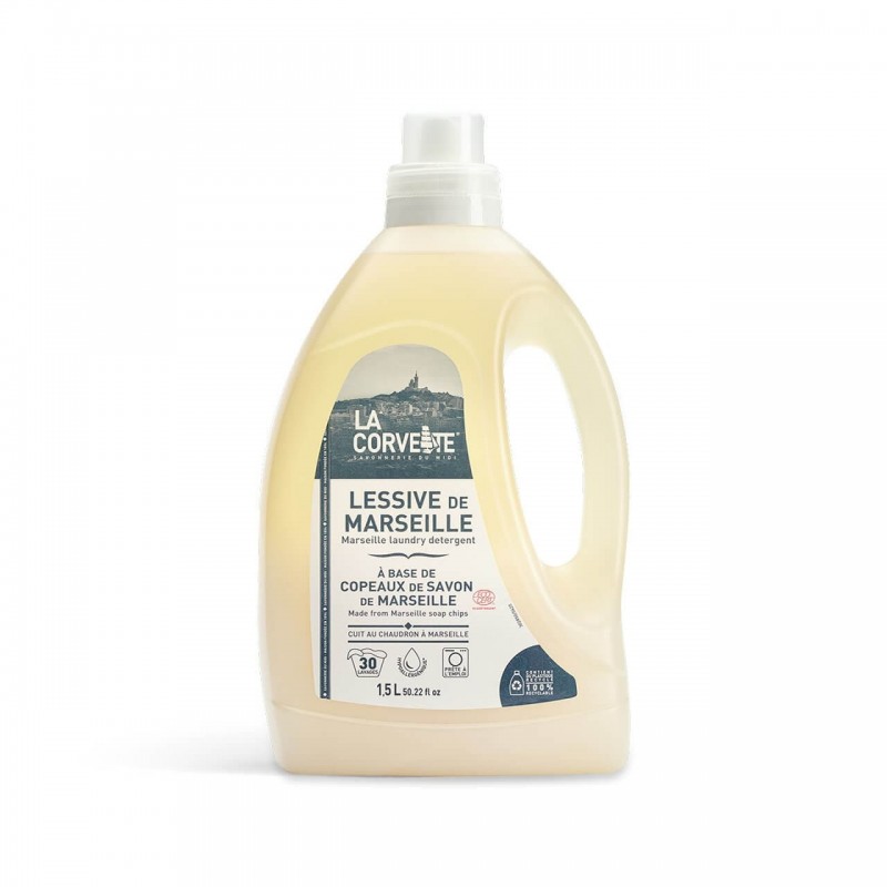 Detersive EcoDetergent liquid Marseille soap 1.5 L La Corvette