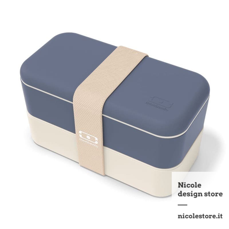 Monbento MB Original blue Natural made in France ecological lunch box