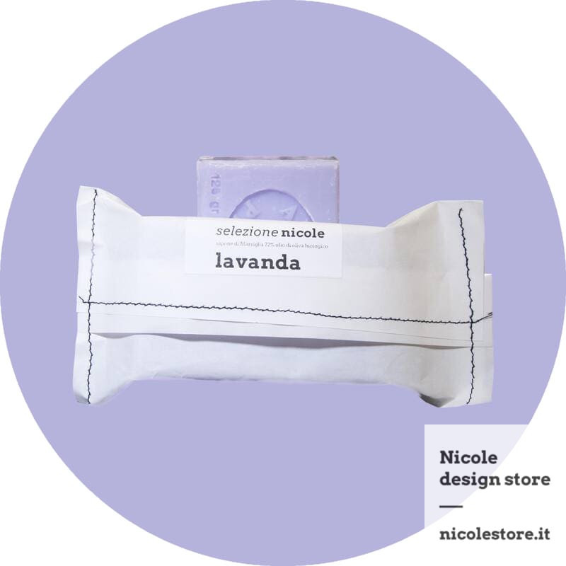 sapone di Marsiglia alla lavanda 100 g selezione nicole