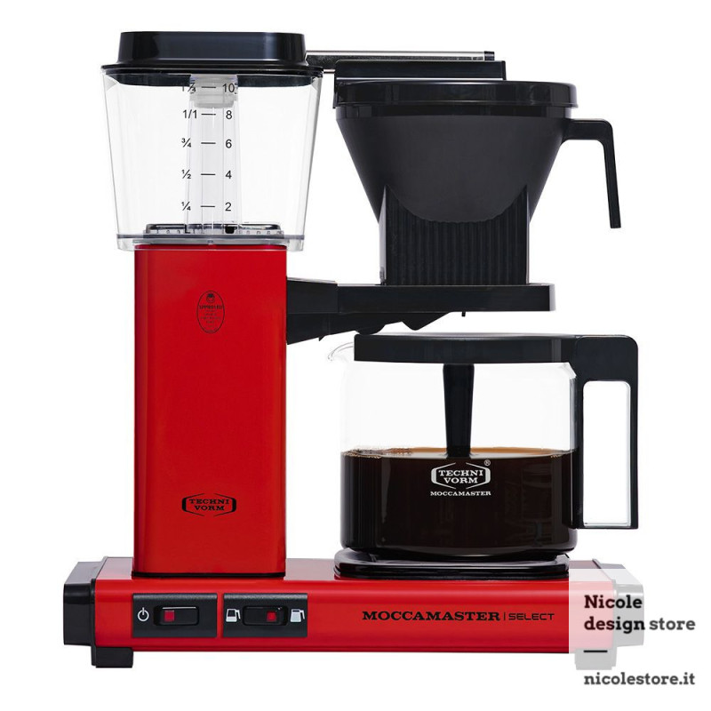 Moccamaster KBG select red rosso