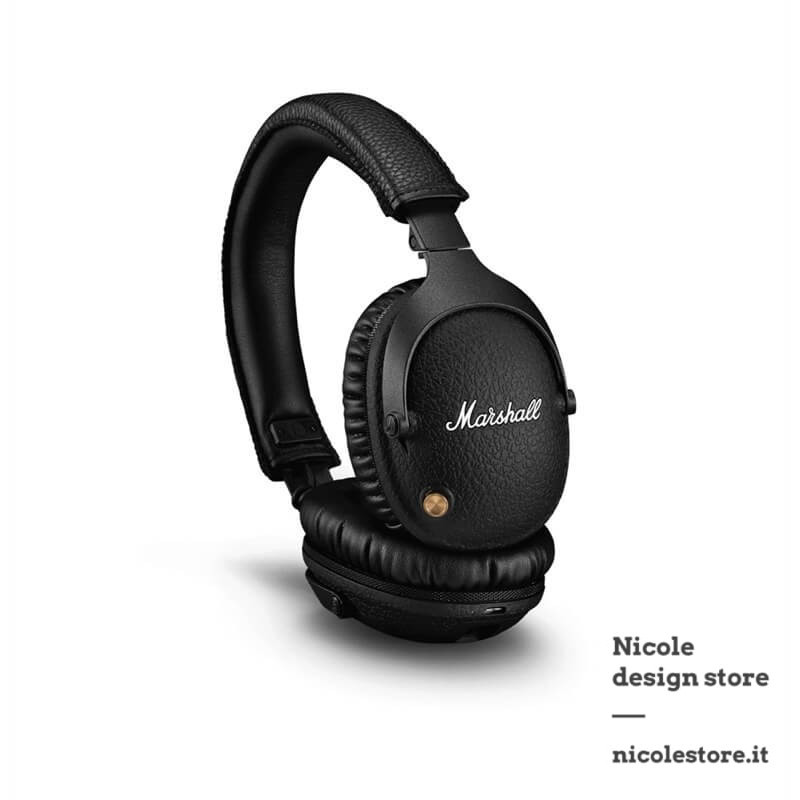 Marshall Major IV black - hi-fi over ear wireless and AUX headphones