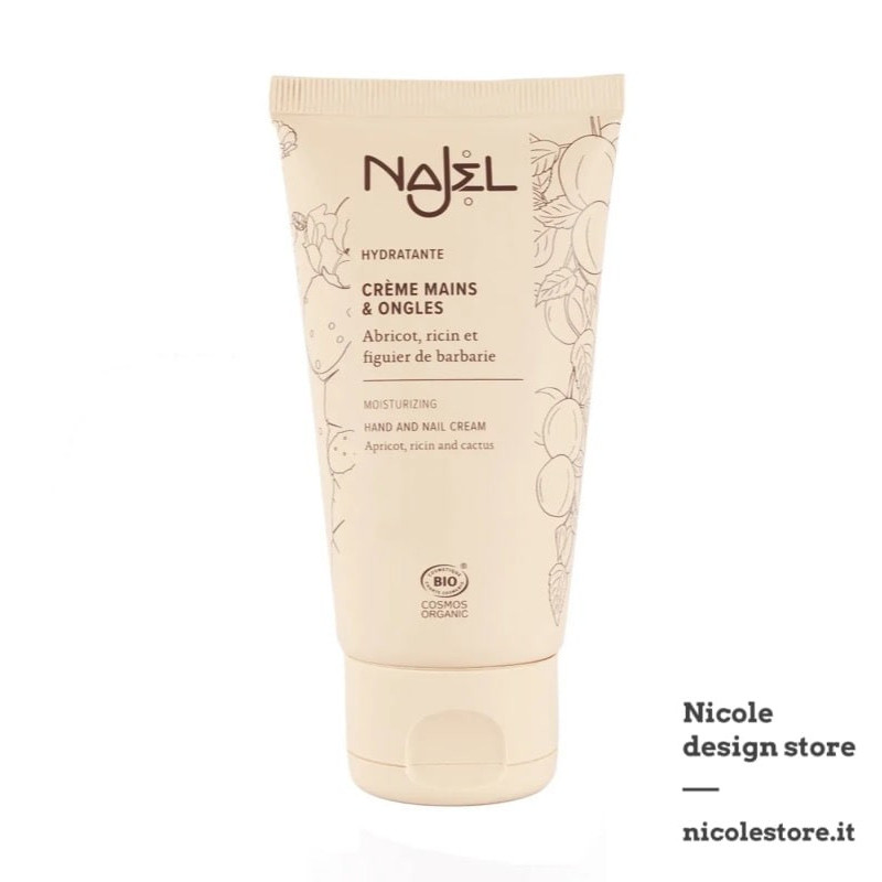 Organic moisturizing face cream 50 ml - Crème hydratante - Najel