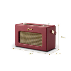 Roberts Radio Revival iStream 3L berry red