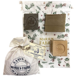 Marius Fabre gift pouch Noël discover Marseille soap