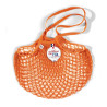 Borsa a rete in cotone con manico a spalla arancione azteco orange aztéque Filt 1860